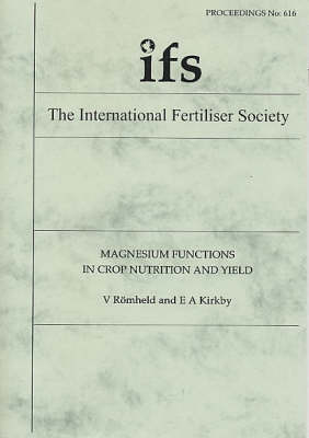 Cover of Magnesium Functions in Crop Nutrition and Yield