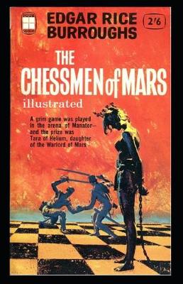 Book cover for The Chessmen of Mars illustrated