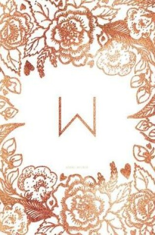 Cover of W Journal Notebook