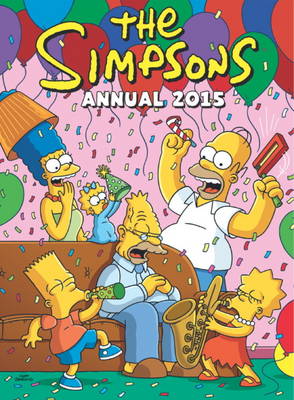 Book cover for The Simpsons Annual 2015