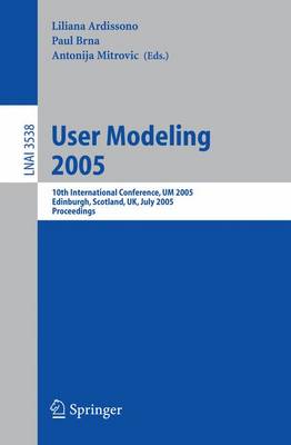 Cover of User Modeling 2005