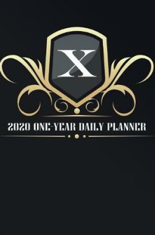 Cover of X - 2020 One Year Daily Planner