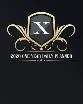 Book cover for X - 2020 One Year Daily Planner