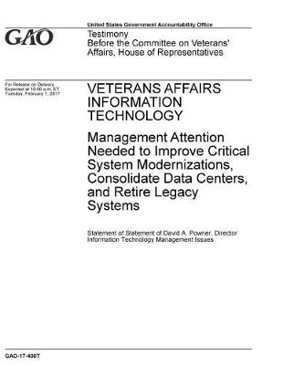 Book cover for Veterans Affairs Information Technology