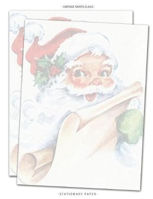 Cover of Vintage Santa Claus Stationary Paper