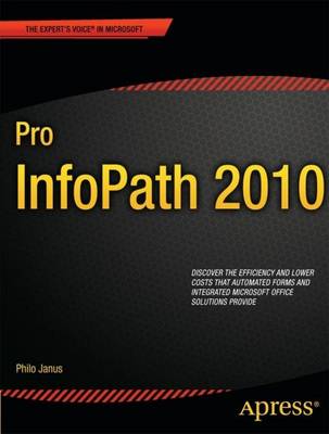 Book cover for Pro InfoPath 2010