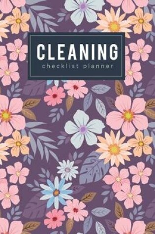 Cover of Cleaning checklist planner