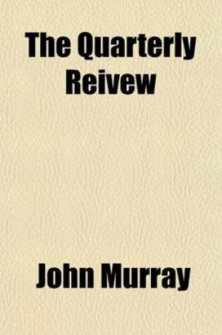 Cover of The Quarterly Reivew