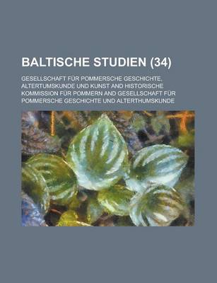 Book cover for Baltische Studien (34)