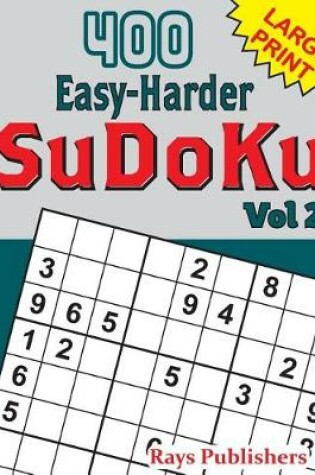 Cover of 400 Easy-Harder SuDoKu Vol 2