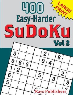 Book cover for 400 Easy-Harder SuDoKu Vol 2