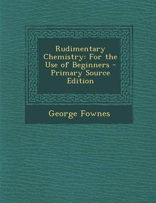 Book cover for Rudimentary Chemistry