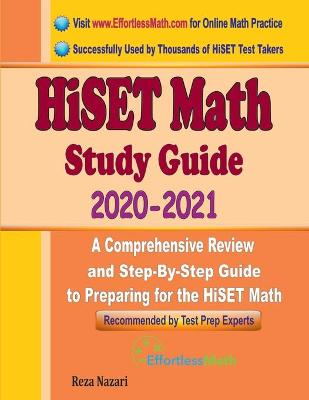 Book cover for HiSET Math Study Guide 2020 - 2021