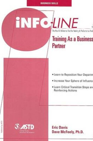Cover of Training as a Business Partner