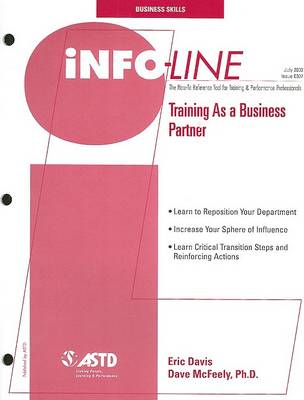 Book cover for Training as a Business Partner