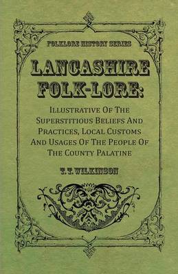 Book cover for Lancashire Folk-Lore