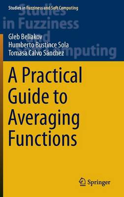 Book cover for A Practical Guide to Averaging Functions