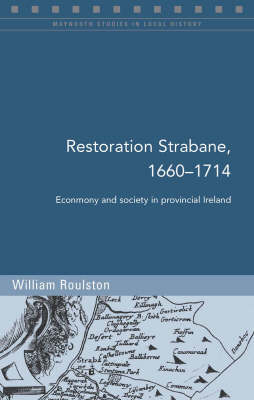 Book cover for Restoration Strabane, 1650-1710