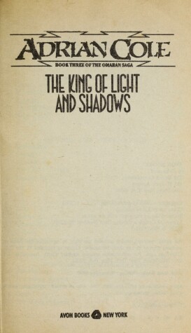 Book cover for King of Light and Shadows