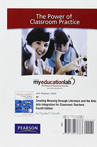 Cover of MyLab Education with Pearson eText -- Standalone Access Card -- for Creating Meaning through Literature and the Arts