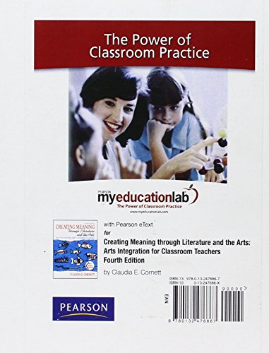 Book cover for MyLab Education with Pearson eText -- Standalone Access Card -- for Creating Meaning through Literature and the Arts