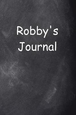 Book cover for Robby Personalized Name Journal Custom Name Gift Idea Robby