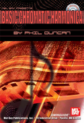 Book cover for Basic Chromatic Harmonica Qwikguide Book/CD Set