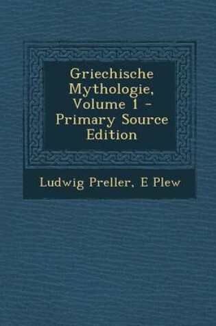 Cover of Griechische Mythologie, Volume 1