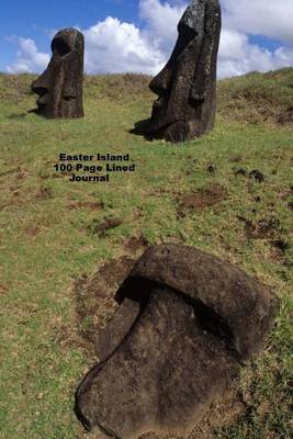 Book cover for Easter Island 100 Page Lined Journal