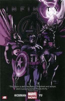 Book cover for Avengers Volume 4: Infinity (Marvel Now)