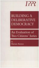 Book cover for Building Deliberative Democracy