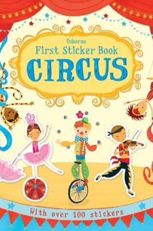 Cover of First Sticker Book Circus