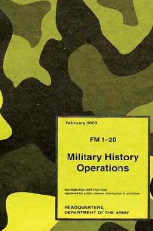 Cover of Military History Operations (FM 1-20)