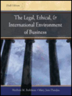 Book cover for Legal Ethicl Intl Env Bus 6e