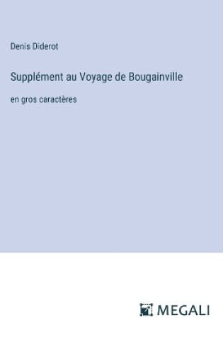 Cover of Suppl�ment au Voyage de Bougainville