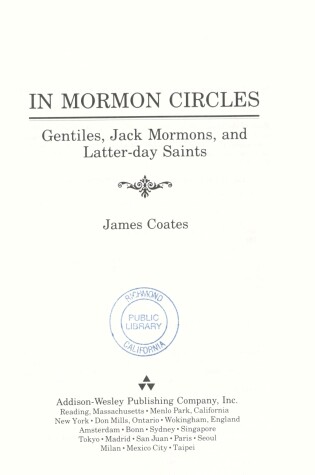 Cover of In Mormon Circles