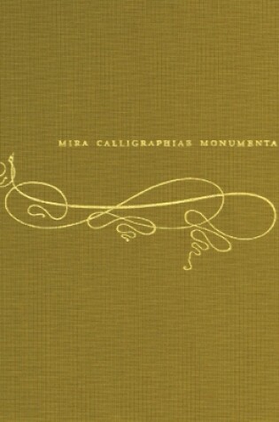 Cover of Mira Calligraphiae Monumenta (German edition)