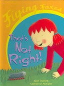 Book cover for That's Not Right!
