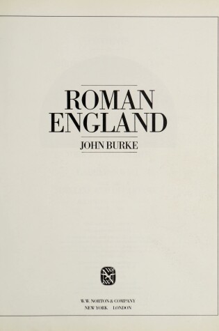 Cover of Roman England