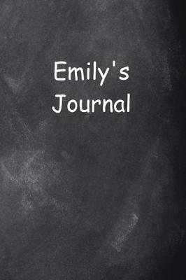 Cover of Emily Personalized Name Journal Custom Name Gift Idea Emily