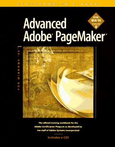 Book cover for Advanced Adobe PageMaker 6 for Windows 95 Classroom in a Book