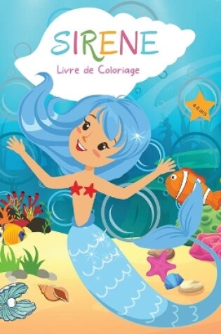 Cover of Sirènes Livre de Coloriage