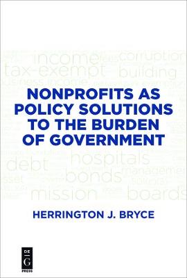 Book cover for Nonprofits as Policy Solutions to the Burden of Government