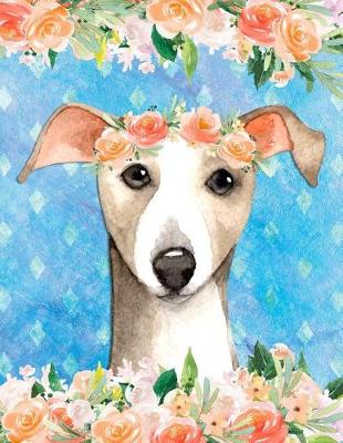 Cover of Big Fat Bullet Style Journal Italian Greyhound In Flowers