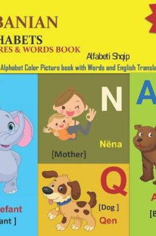 Cover of Albanian Alphabets Pictures & Words Book