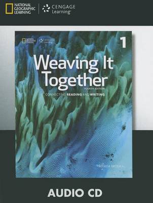 Book cover for Weaving It Together 1 Audio CD (4th ed)