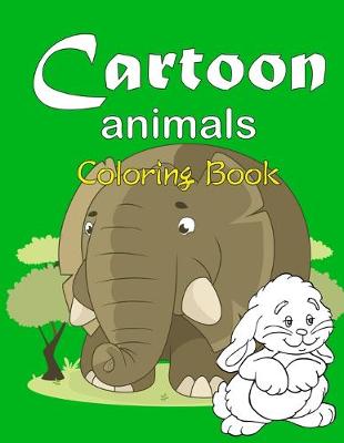 Cover of Cartoon Animals Coloring Book