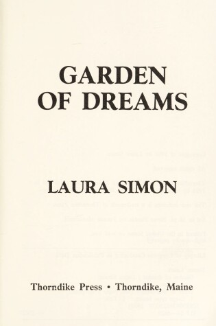 Cover of Garden of Dreams