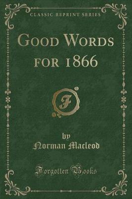 Book cover for Good Words for 1866 (Classic Reprint)