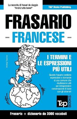 Book cover for Frasario Italiano-Francese e vocabolario tematico da 3000 vocaboli